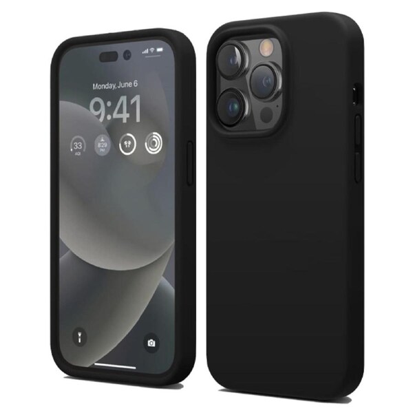 Soka Liquid Case (Suits iPhone 16 Pro) - Black