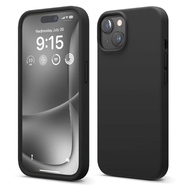 Soka Liquid Case (Suits iPhone 16 Plus) - Black