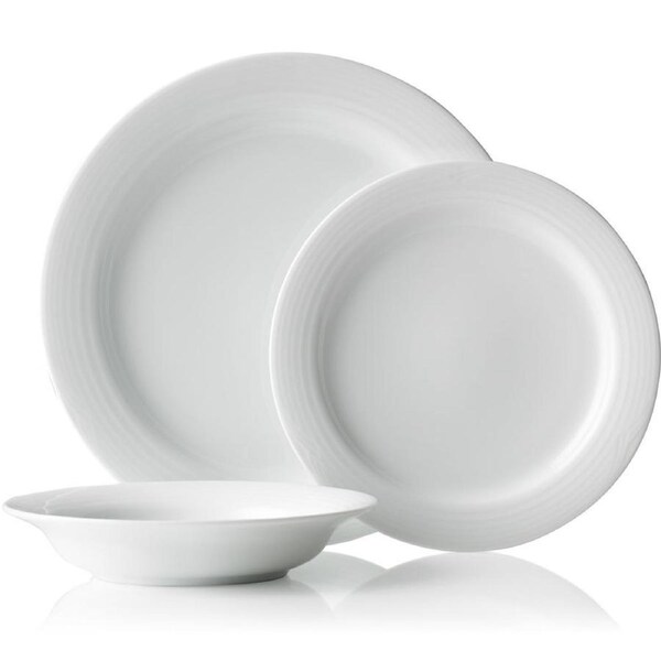 Noritake Arctic White 12pce Dinner Setting for 4