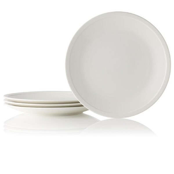 Adam Liaw by Noritake - Everyday 25cm Plate Set of 4 - Ivory White