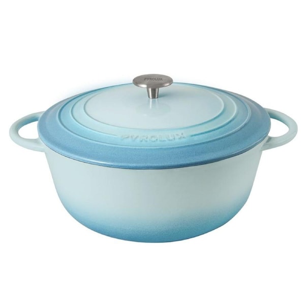 Pyrolux PyroChef Round French Oven 26cm/5 Litre - Duck Egg Blue