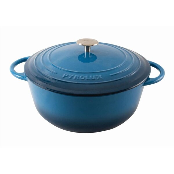 Pyrolux PyroChef Round French Oven 20cm/2 Litre - Ocean Blue