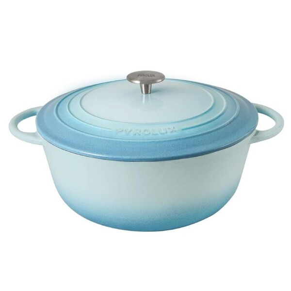 Pyrolux PyroChef Round French Oven 24cm/4 Litre - Duck Egg Blue