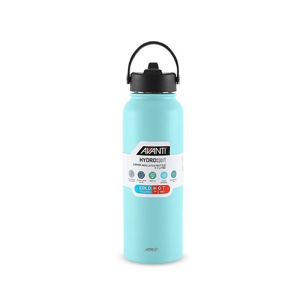Avanti HydroSport Sipper 1.1L Insulated Bottle - Blue
