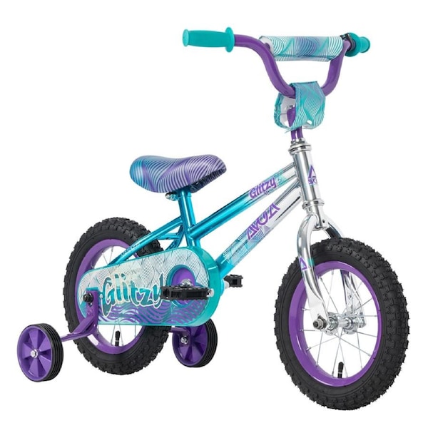 Avoca Luminous 30cm Bike - Glitzy