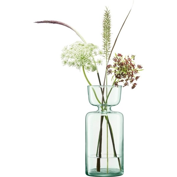 LSA International Canopy Vase/Bulb Enclosed Garden Home Planter Clear 20cm