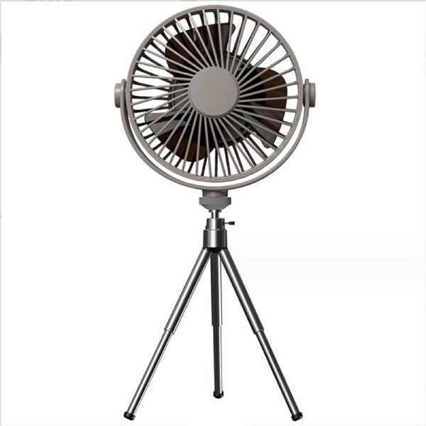 2000 Mah Pedestal Fan Speeds Air Circulator Fan, Portable Desk Fan