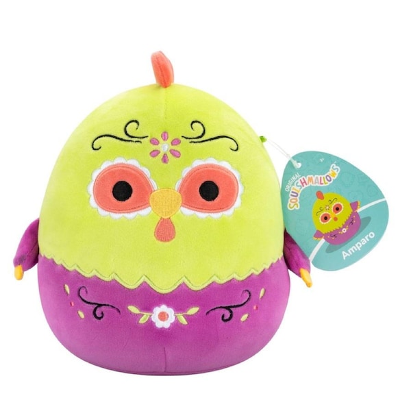 Squishmallows Day of the Dead Amparo the Chicken 7.5 inch Plush