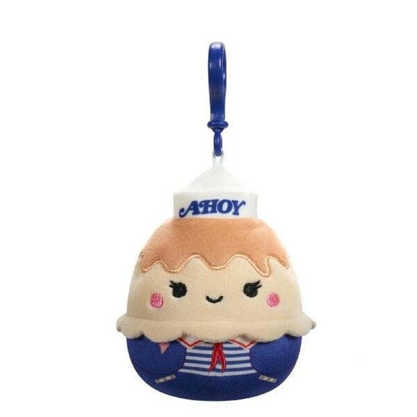 Squishmallows Stranger Things Scoops Ahoy Butterscotch 3.5 inch Clip-On Plush