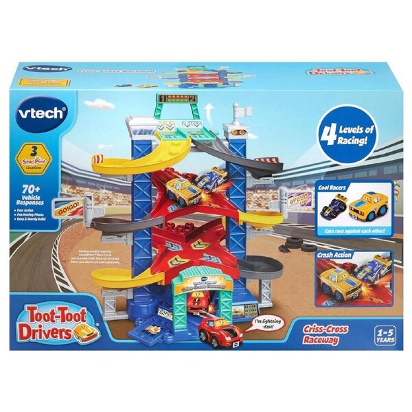 VTech Toot-Toot Drivers Criss-Cross Raceway