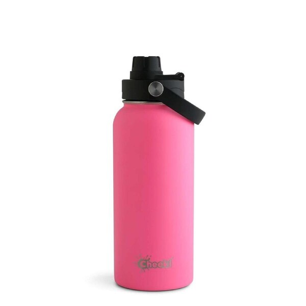 Cheeki Insulated Adventure Bottle Magenta 1 Litre