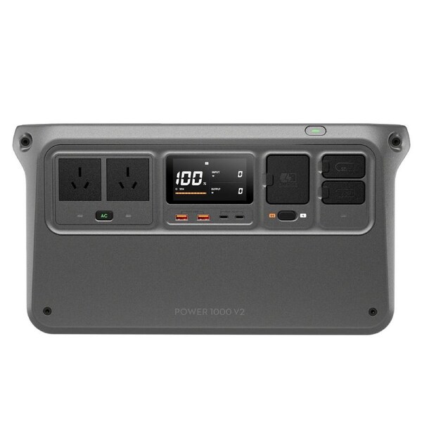 DJI 2600W Fast-Charging Power Station 1024Wh – 0–80% in 37 Min, 280W USB-C, 10ms UPS Backup