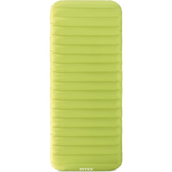 Intex TPU Dura-Beam Portable Camping Sleep Mat w/ USB150 Pump 191x76cm Green