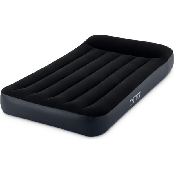 Intex Twin Dura-Beam Pillow Rest Classic Sleep Airbed/Mattress 191x99cm Black