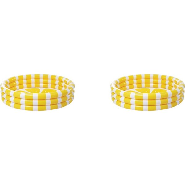 2x Intex Zesty Lemon Kids/Children Outdoor/Backyard Inflatable Swimming Pool