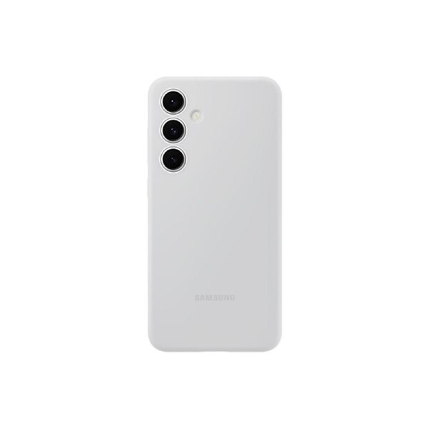 Samsung Silicone Case for Galaxy S24 FE - Gray