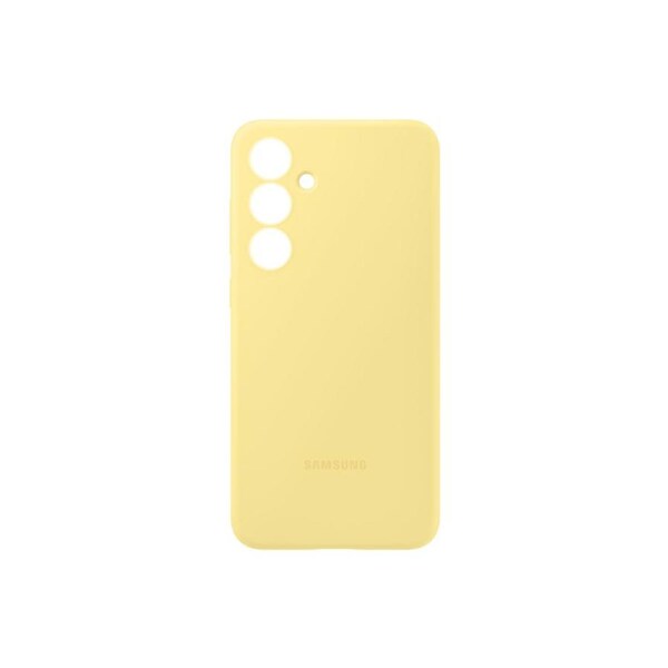 Samsung Silicone Case for Galaxy S24 FE - Yellow