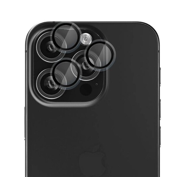 EFM Camera Lens Screen Armour for iPhone 16 Pro and 16 Pro Max - Clear