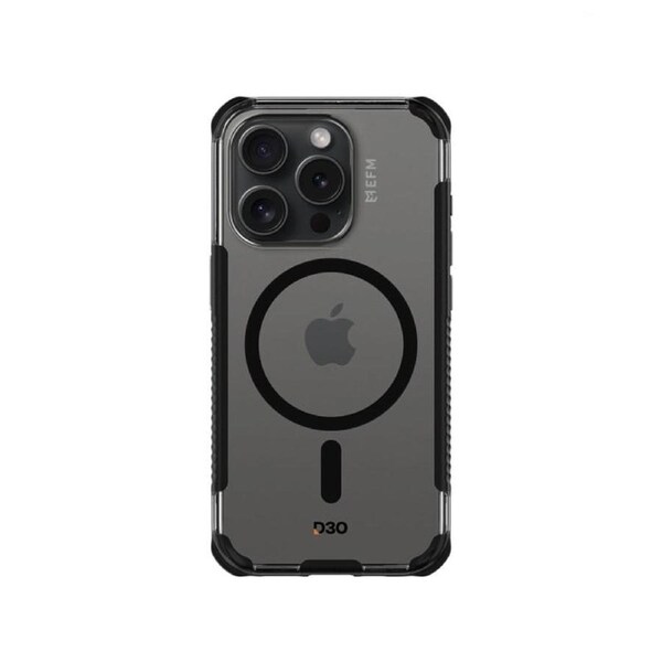 EFM Cayman Case with D3O Bio for iPhone 16 - Carbon