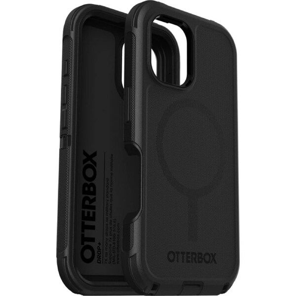 OtterBox Defender MagSafe Case for iPhone 16 - Black