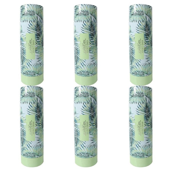 6x Wicked Sista Hand Cream Moisturiser 50ml Fresh Grapefruit/Tropical Leaves