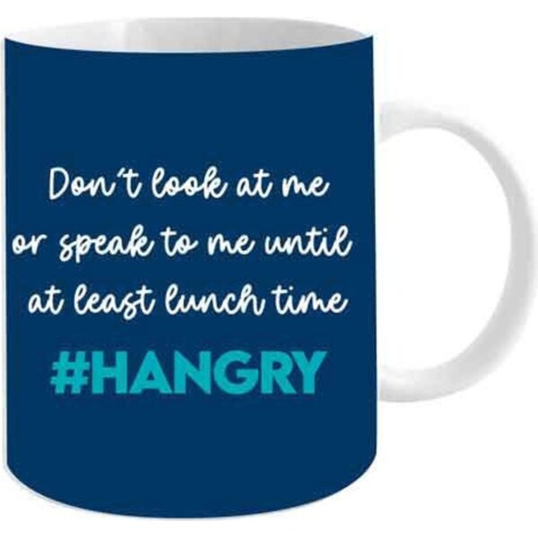 Don't Look at Me or Speak to Me 360ml Ceramic Coffee/Tea Mug Water Cup w/Handle