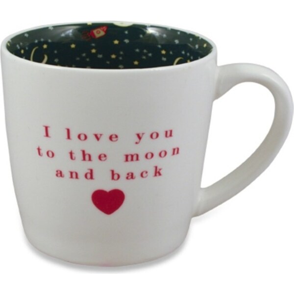 I Love You Inside Out 410ml Ceramic Coffee/Tea Mug Drinking Water Cup w/ Handle