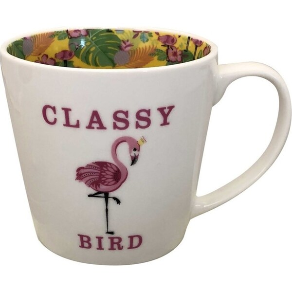 Classy Bird Inside Out 410ml Ceramic Coffee/Tea Mug Drinking Water Cup w/ Handle