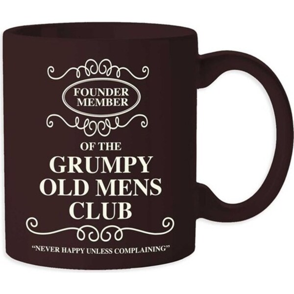 Grumpy Old Mens Club 360ml Ceramic Coffee/Tea Mug Drinking Water Cup w/ Handle