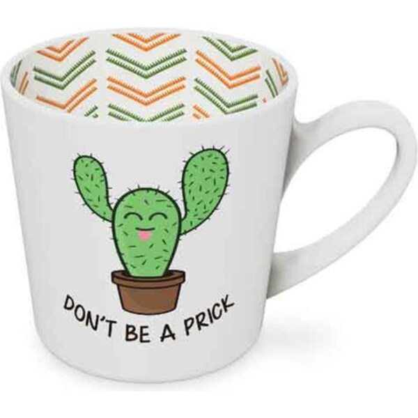 Don't Be a Pric Beautiful on the Inside 420ml/10cm Ceramic Coffee Mug w/ Handle