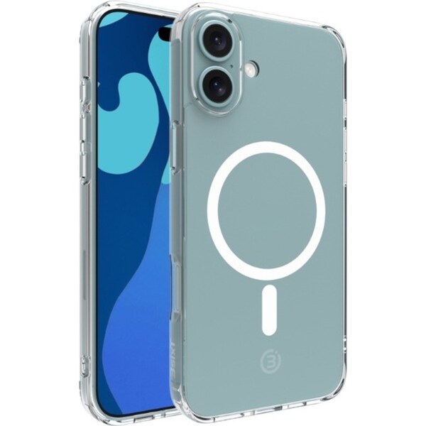 3sixT PureFlex+ Case Back Cover Protection For Apple iPhone 16 Plus Clear