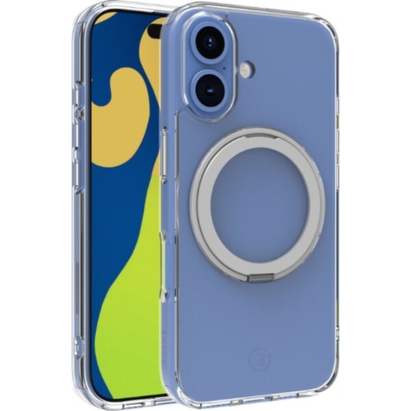 3sixT NeoStand 360 Case Back Cover Drop Protection For Apple iPhone 16 Clear