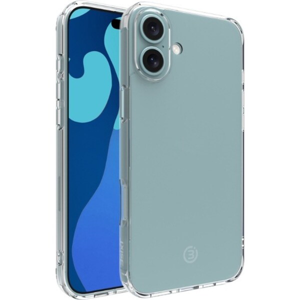 3sixT PureFlex Case/Cover Protection For iPhone 16 Plus Anti-scratch Clear