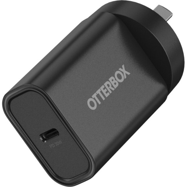 OtterBox Standard Wall Charger Power Adapter Plug 30W 1x USB-C/USB-PD Black