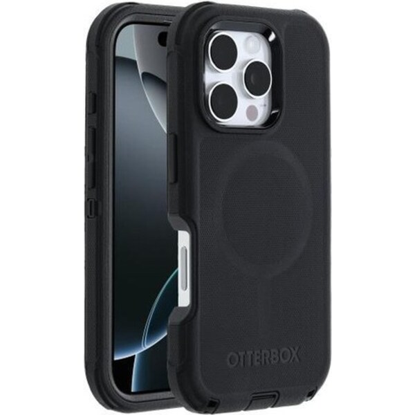 OtterBox Defender MagSafe Case Cover Protect For Apple iPhone 16 Pro Black