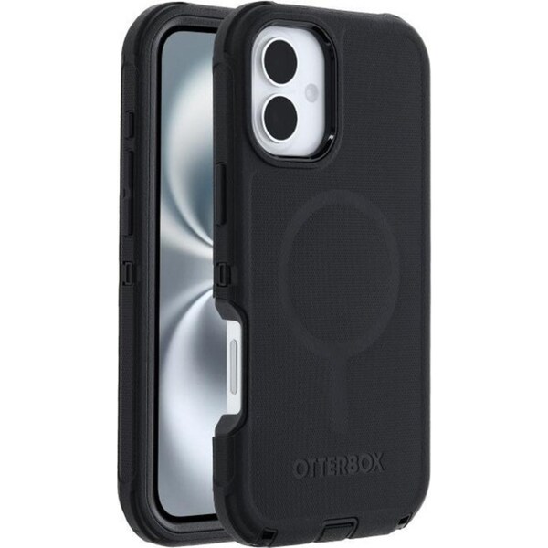 OtterBox Defender MagSafe Case Back Cover For Apple iPhone 16 Plus Black