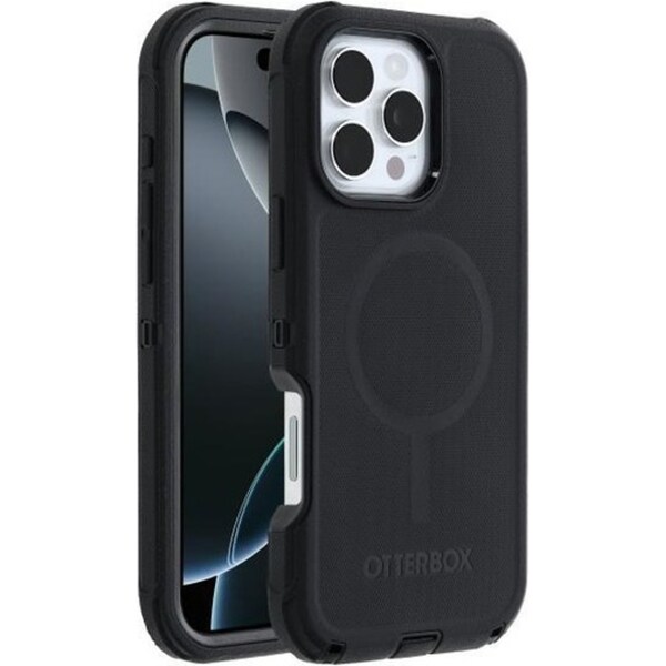 OtterBox Defender MagSafe Case Back Cover For Apple iPhone 16 Pro Max Black