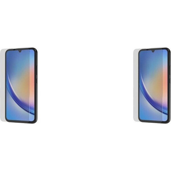 2PK Tech21 Impact Glass Antimicrobial Screen Protector For Samsung Galaxy A34