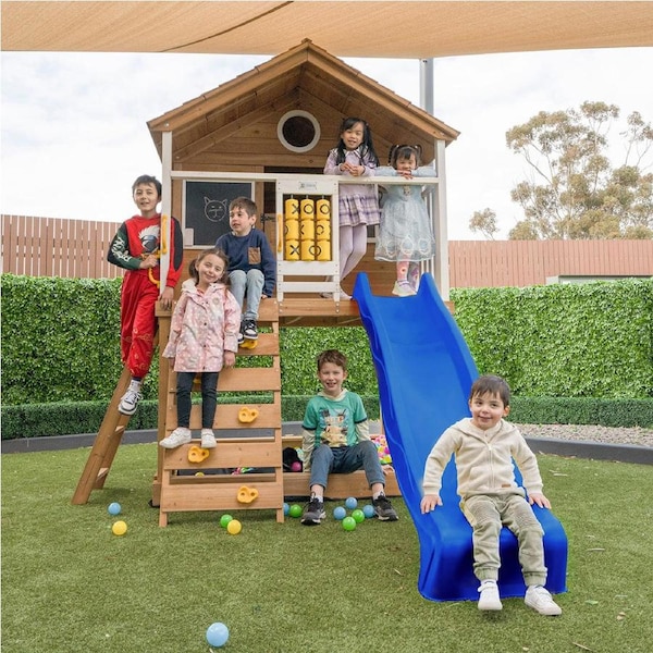 Lifespan Kids Warrigal Cubby House - Blue Slide