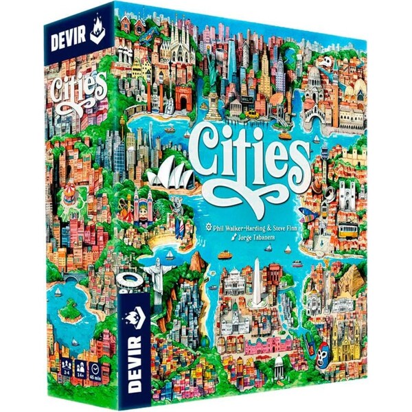 Cities Board Game