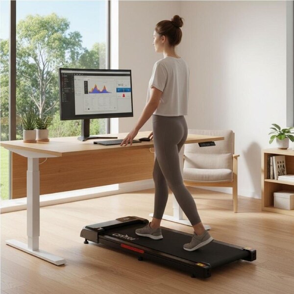 38cm Belt Centra Electric Treadmill Walking Pad Remote Control