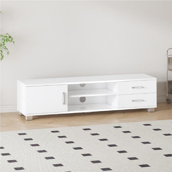 120cm ALFORDSON Entertainment Unit TV Stand White