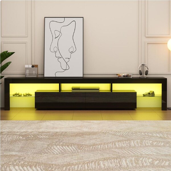 ALFORDSON Entertainment Unit 200cm LED TV Cabinet
