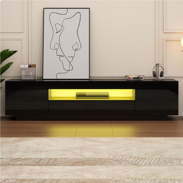 ALFORDSON TV Cabinet 180cm Entertainment Unit LED