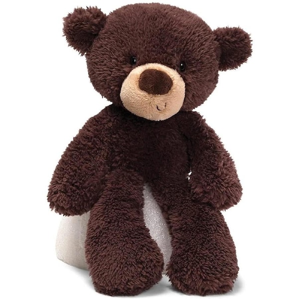 Teddy bear, chocolate brown, soft and comfortable