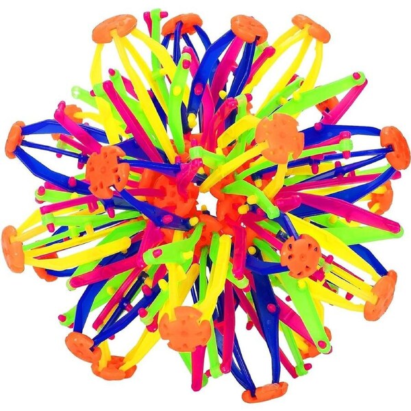 Swelling Ball Ball - Anxiety Relief Ball Sensory Ball for Kids and Adults Inflatable Breathing Magic Ball - Swelling Ball Toy for Yoga, ADHD, Anxiety,