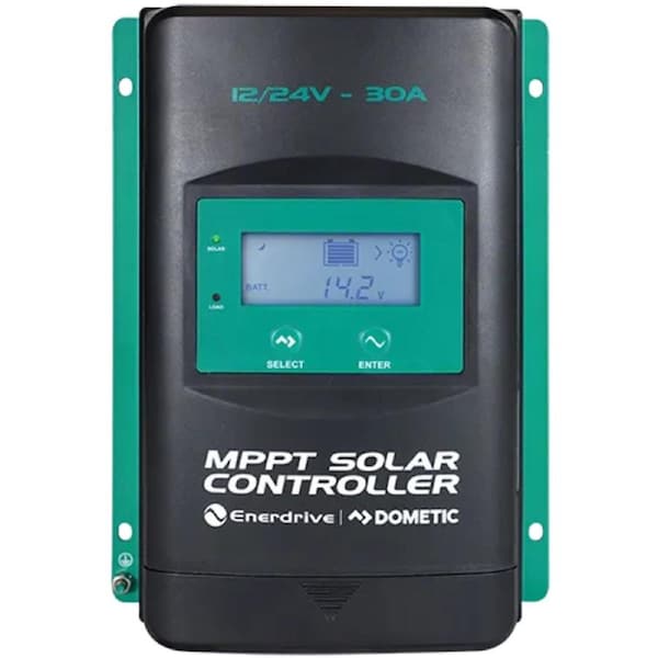 Enerdrive MPPT 12/24V 30A Solar Controller with Display