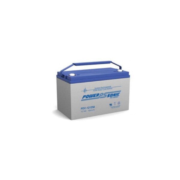 Power-Sonic 12V 125Ah AGM Deep Cycle Battery