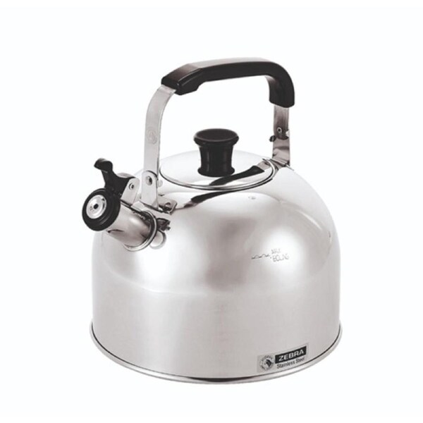 Zebra Stainless Steel Whistling Kettle, 3.5L