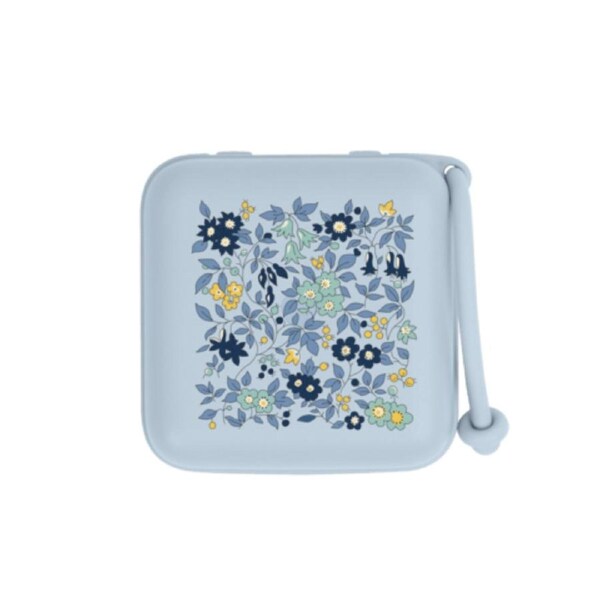BIBS Liberty Pacifier Box - Chamomile Lawn/Baby Blue